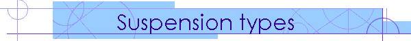 Suspension types