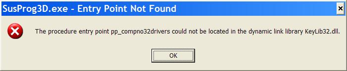 Dashlane Exe Entry Point Not Found
